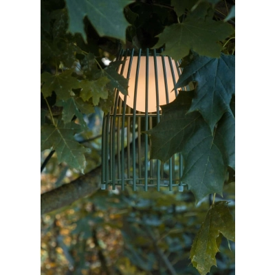 lafabryka.pl Lampa stojąca FJARA Ø 17,5 cm LED Dim.1x0,3W 3200K IP44 Green 06801/01/33 Lucide